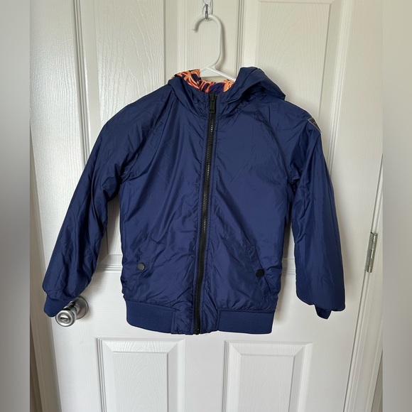 Guess Kids Jean Jacket - Navy and Orange - Picture 11 of 11